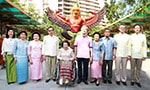 Garuda Installation Ceremony  at Centara Grand Mirage Beach Resort Pattaya