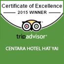 Certificate of Excellence 2015 Certificate of Excellence 2015