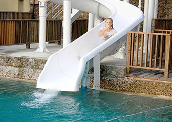 water slide