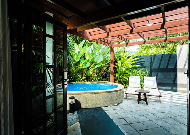 One Bedroom Pool Cabana