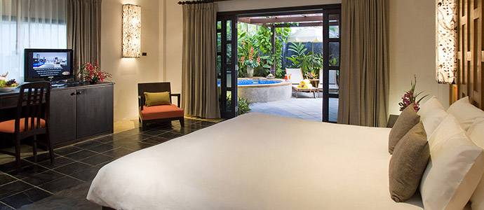 单卧室泳池小屋