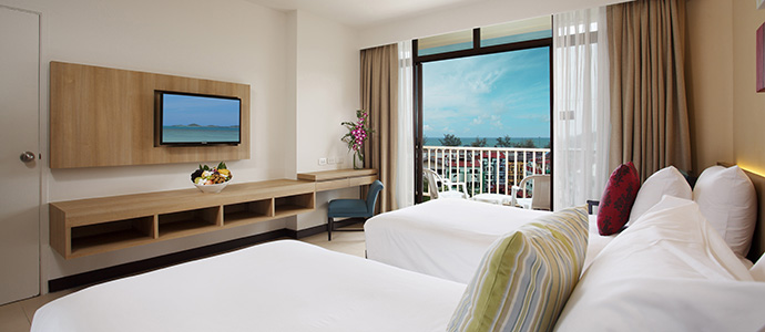 高级海景露台套房