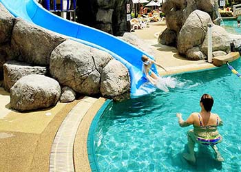 main pool and activity