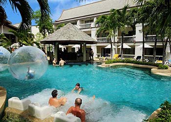 main pool and activity