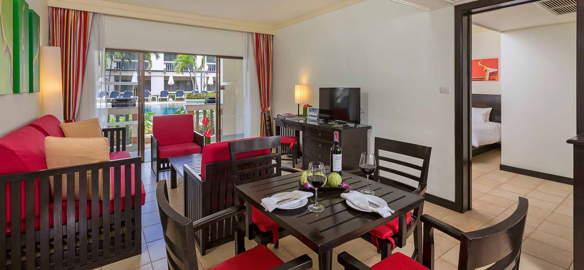 两卧室家庭套房