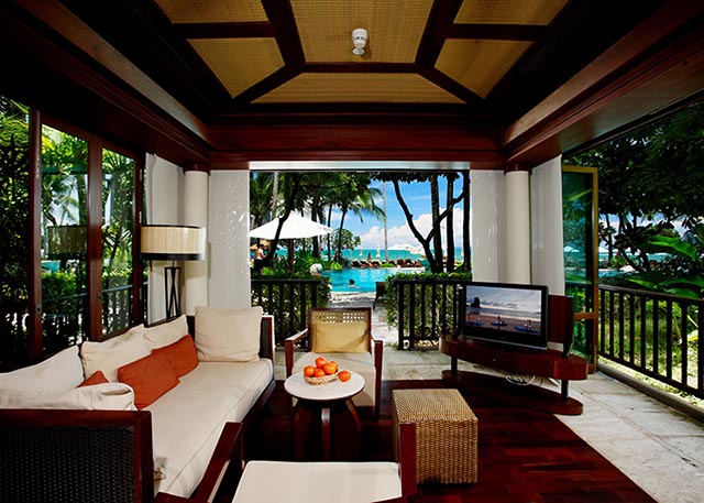 One Bedroom Beachfront Villa with Pool