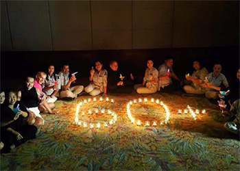 Centara Grand Mirage Pattaya celebrated 60+ Earth Hour 2017