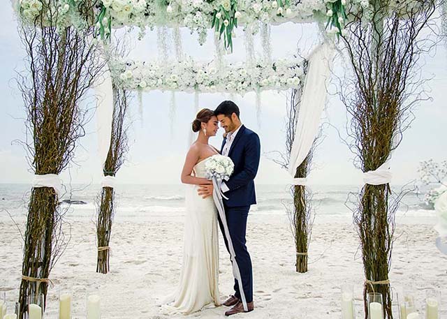 Beach wedding