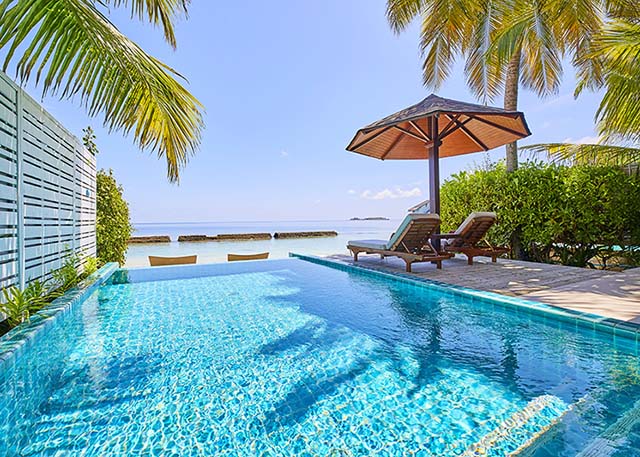 顶级豪华海滨泳池别墅 (单卧房)